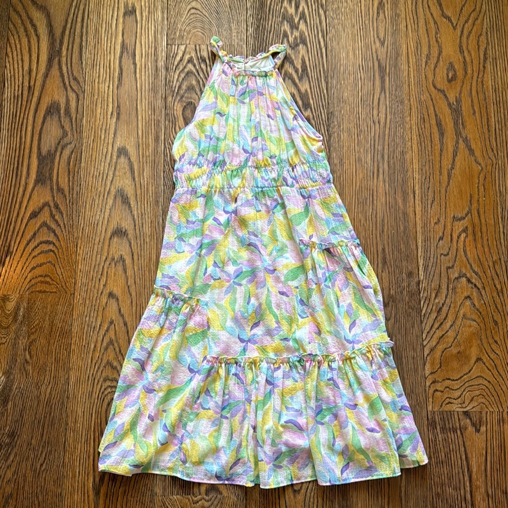 Zara Floral Halter Dress